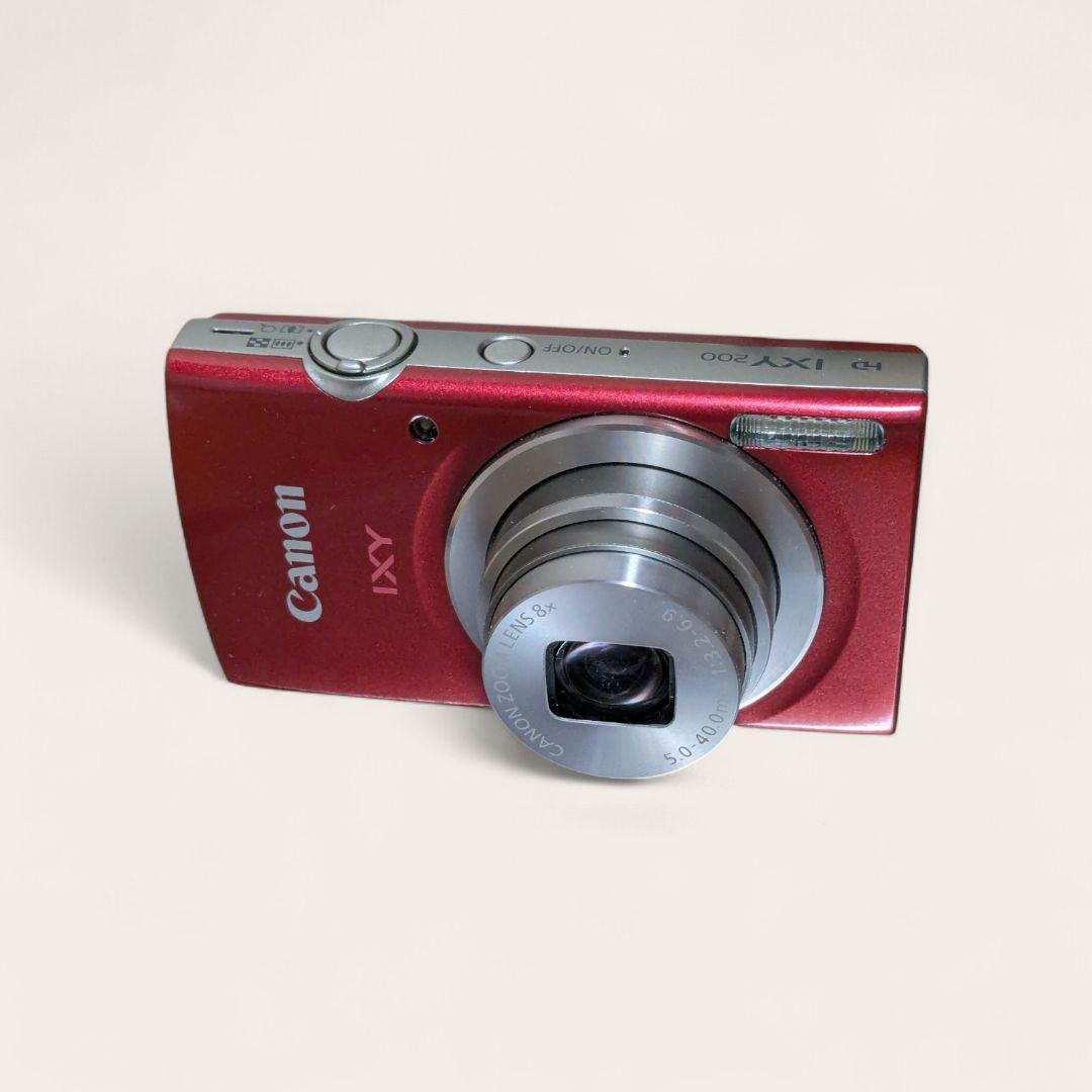 Canon IXY 200 赤色 コンパクトデジタルカメラ