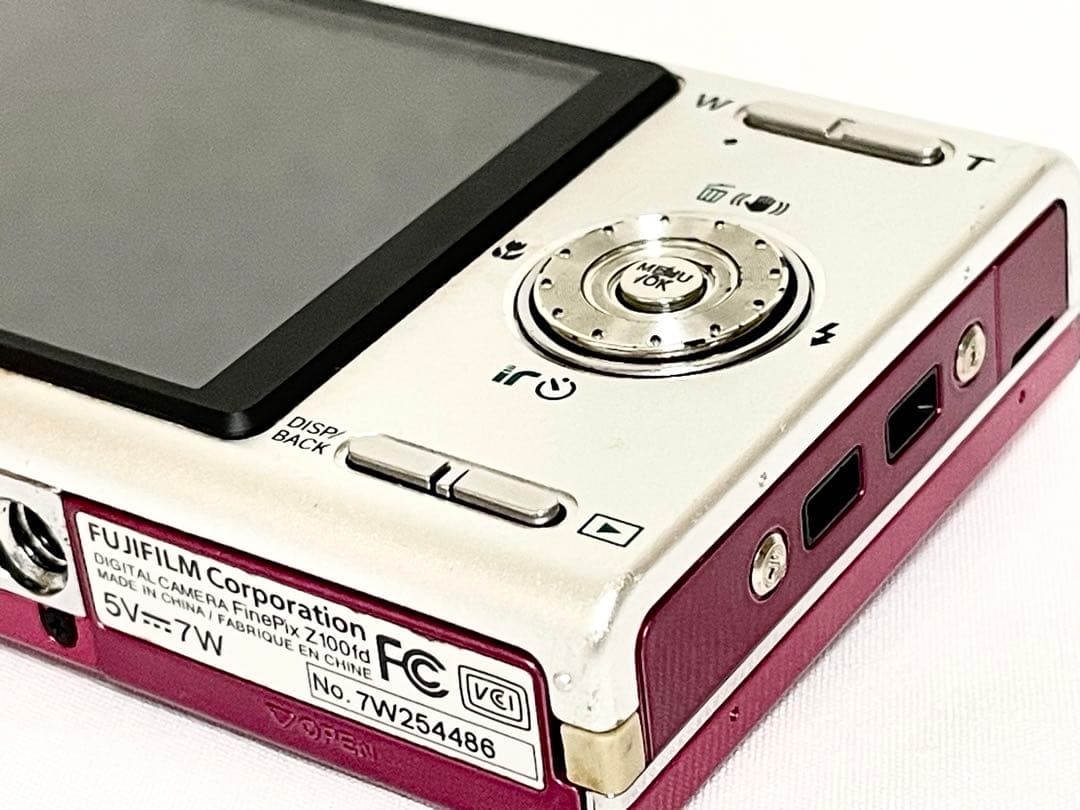 【完動品】　FUJIFILM FINEPIX Z100fd ピンク　　動作確認済