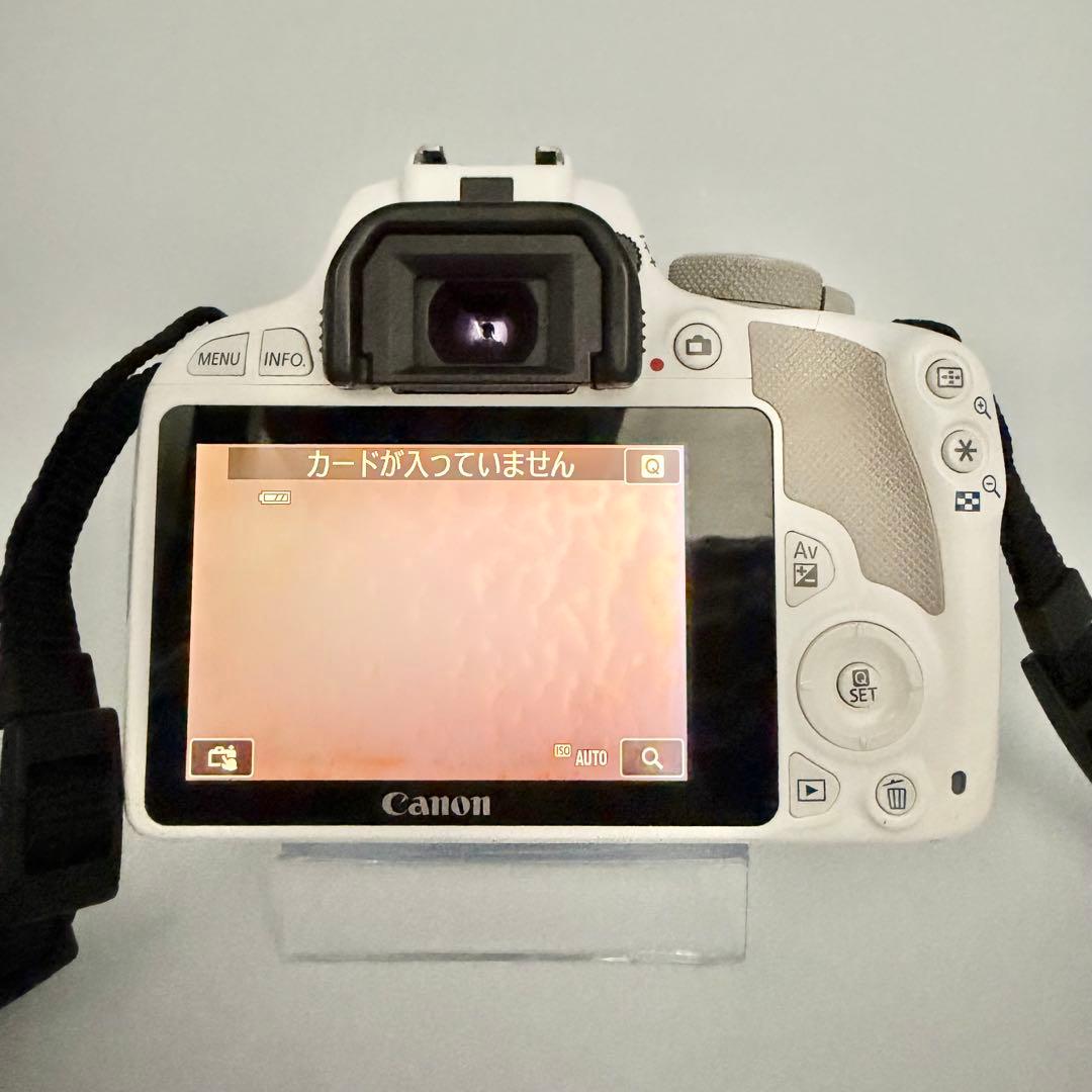 【実写有】Canon EOS100D EOS kiss X7 ホワイト