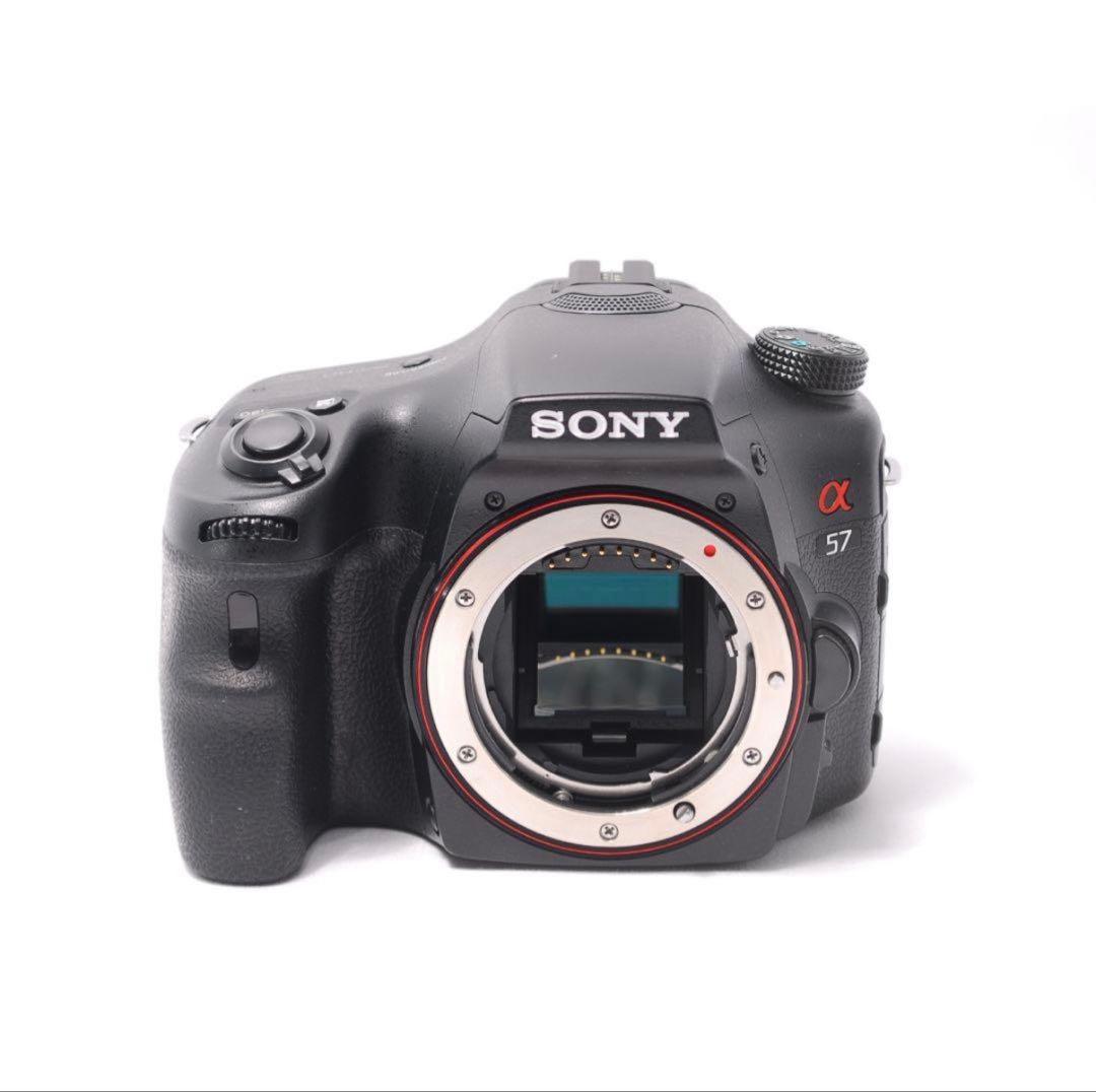 お値下げ対応❤️ソニー SONY α57 美品❤ ダブルズームキット