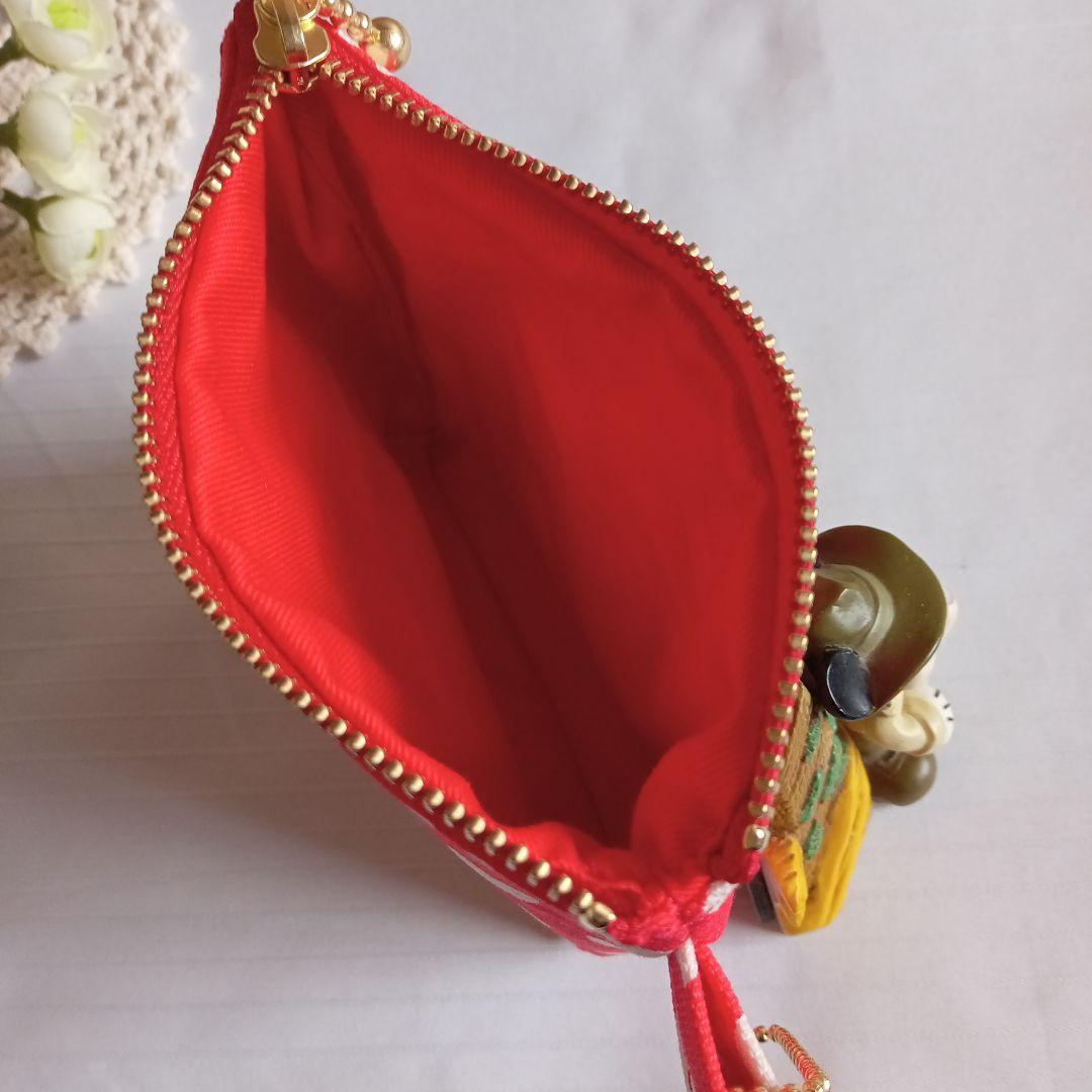 専用品　紙袋風トートバック•ミニポーチ•化粧ポーチ　ハンドメイド