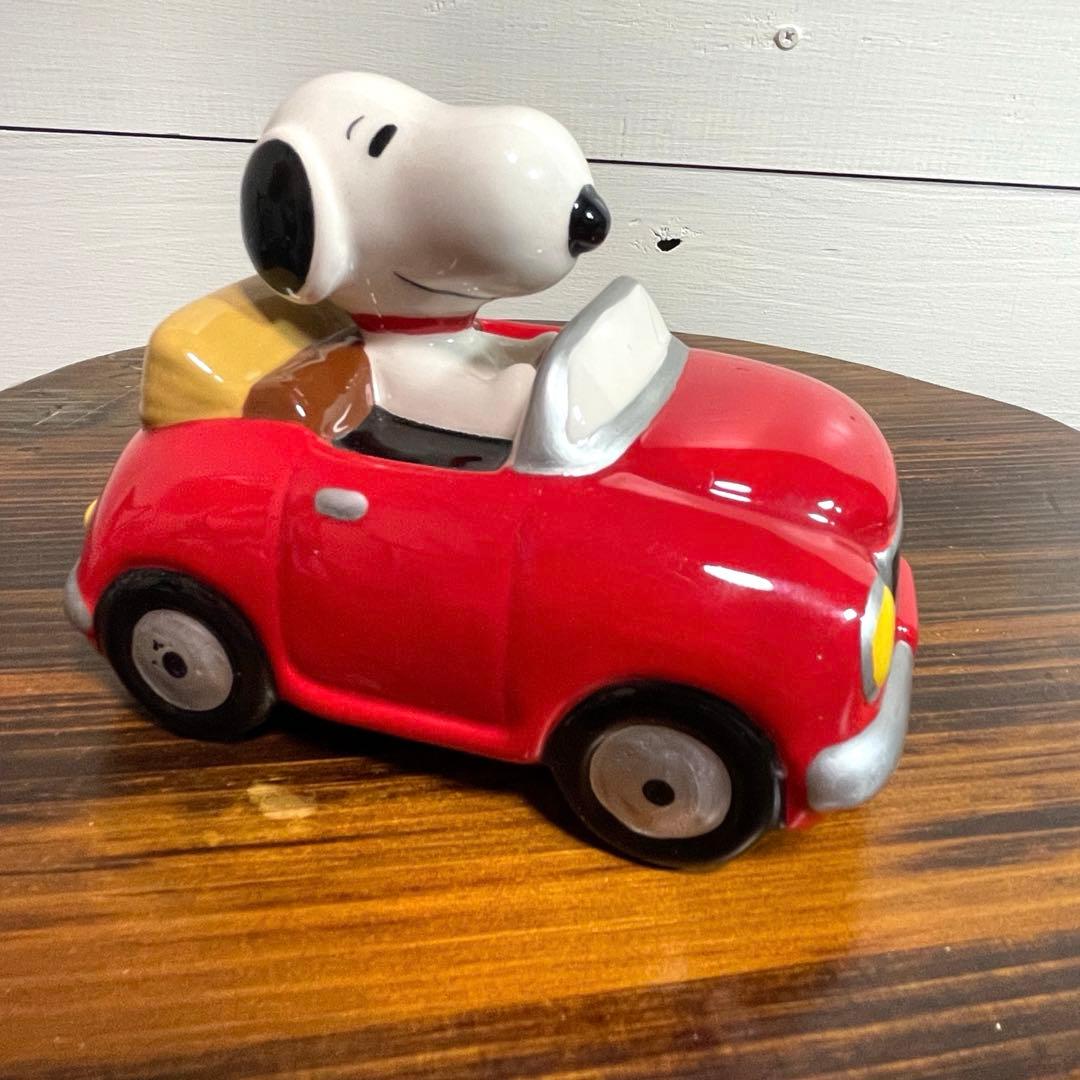 KATOU KOGEI 日本製 SNOOPY 陶器 貯金箱 加藤工芸 スヌーピー