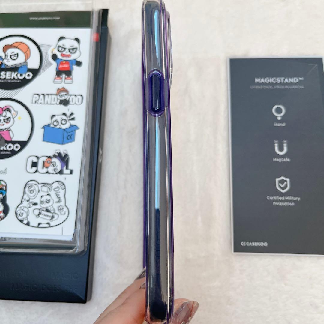 CASEKOO iPhone 15 Pro Max 用 ケース クリア