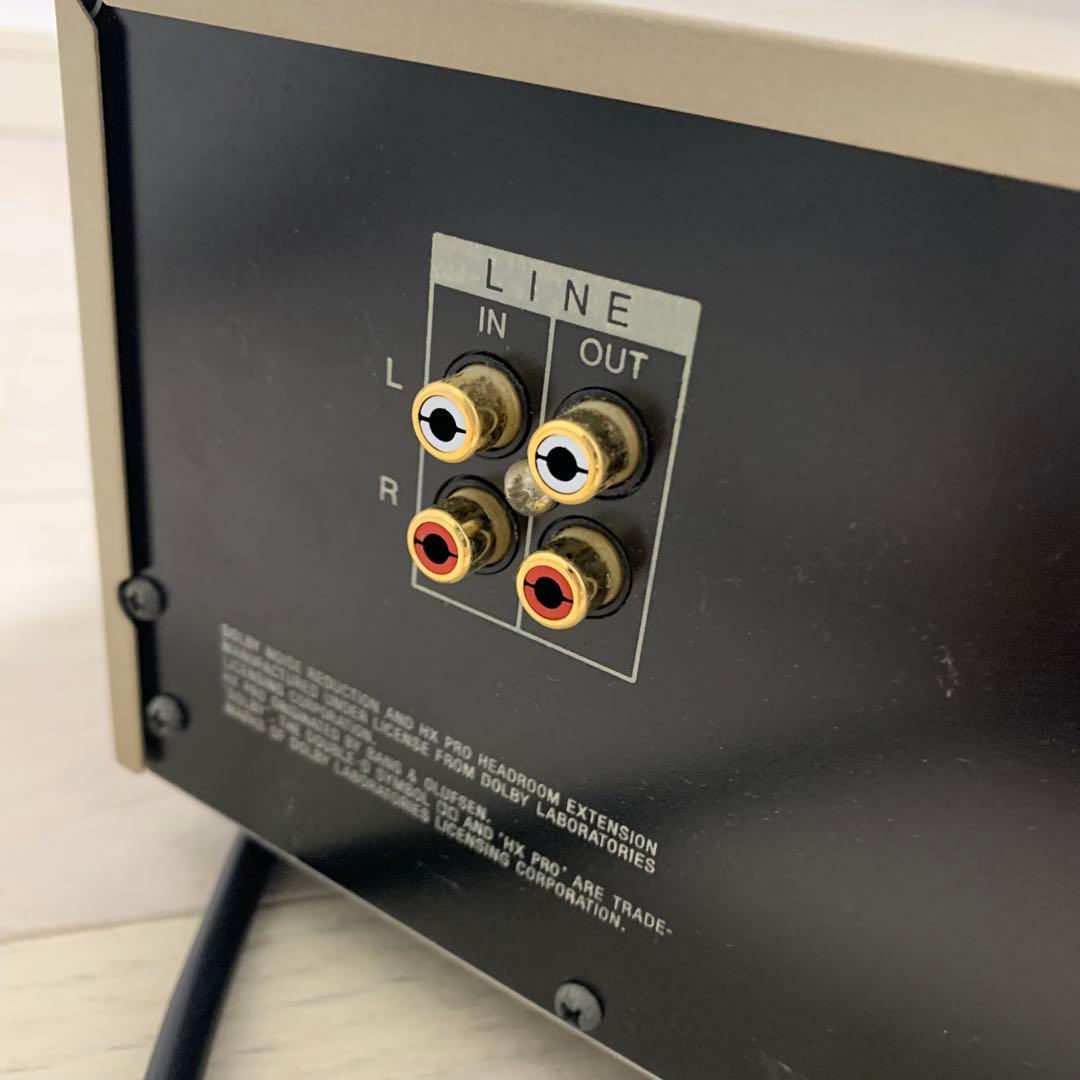 【ジャンク】SONY/ソニー　カセットデッキ TC-KA3ES リモコン付