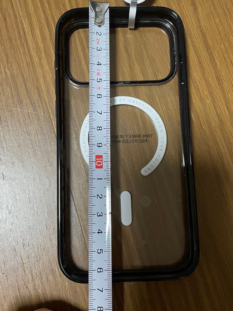 未使用　Casetify iPhone 17 Pro Max ケース ブラック