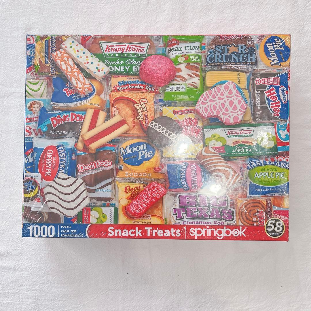 Springbok Springbokの500ピースジグソーパズル スナック