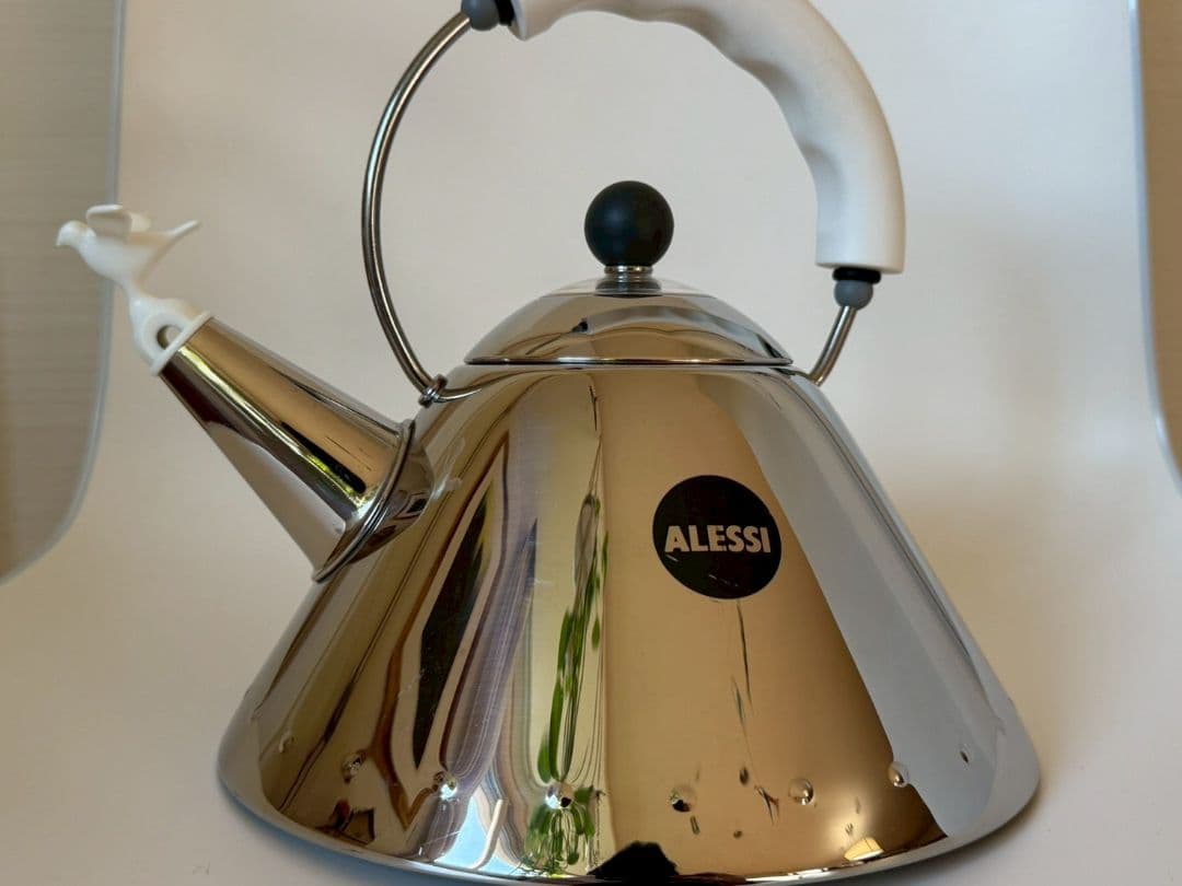【特価！新品未使用⠀】ALessi ステンレスやかん マイケル・グレイブス