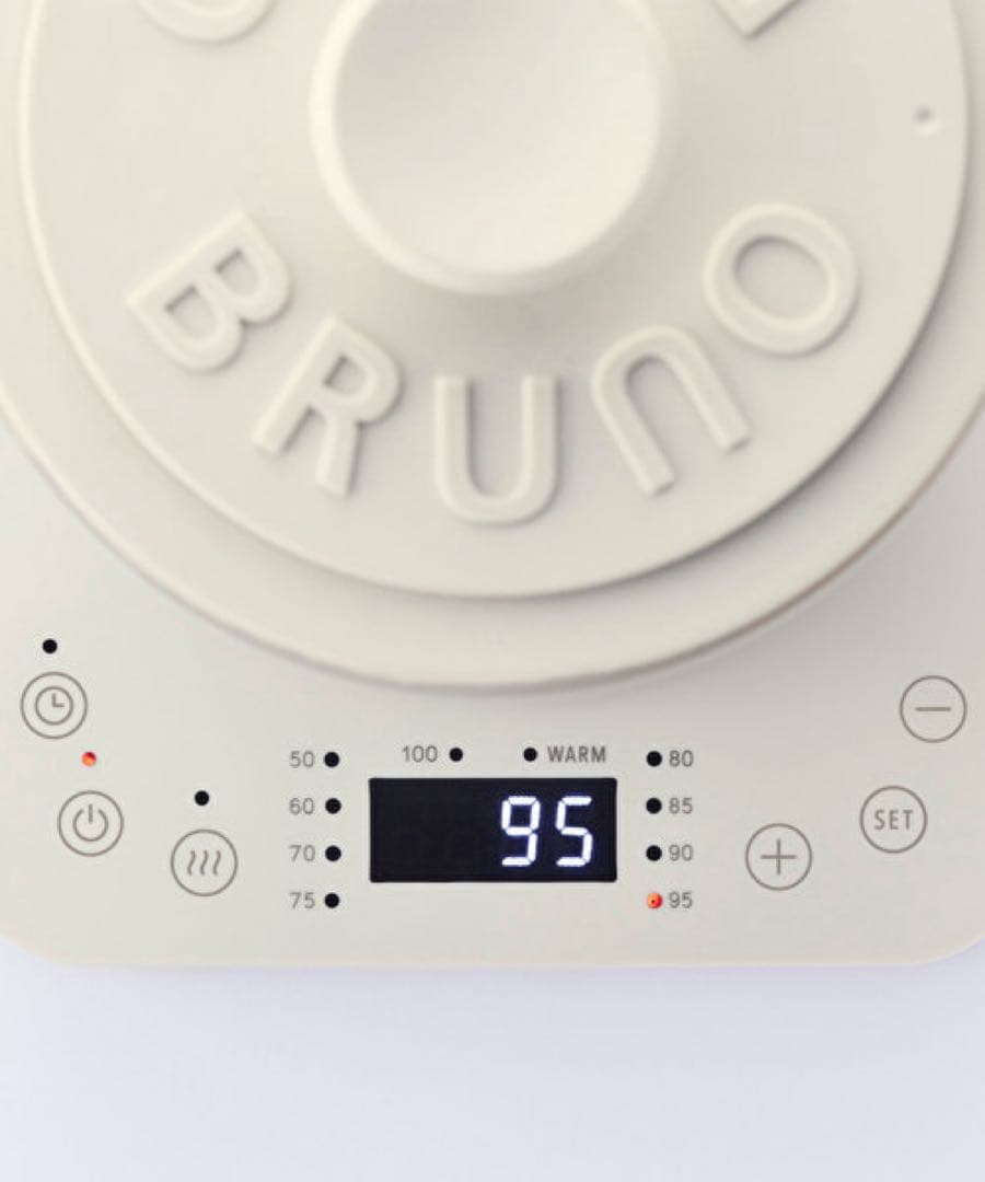 BRUNO 電気ケトル Warm Gray【新品・未使用】箱あり☆取説有り