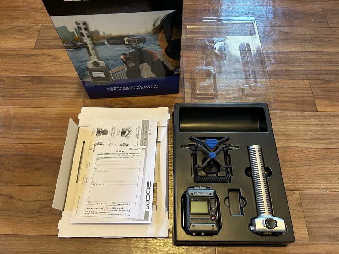 再値下げ！ZOOM F1 フィールドレコーダー