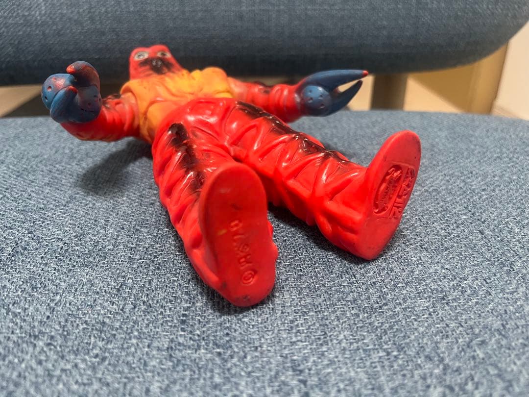 ブルマァク 怪獣 ゴドラ星人 ウルトラセブン ソフビ マルサン 昭和レトロ 怪獣