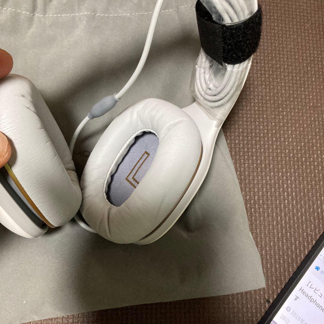 XiaomiMiHeadphonesComfortホワイト 有線ヘッドホン