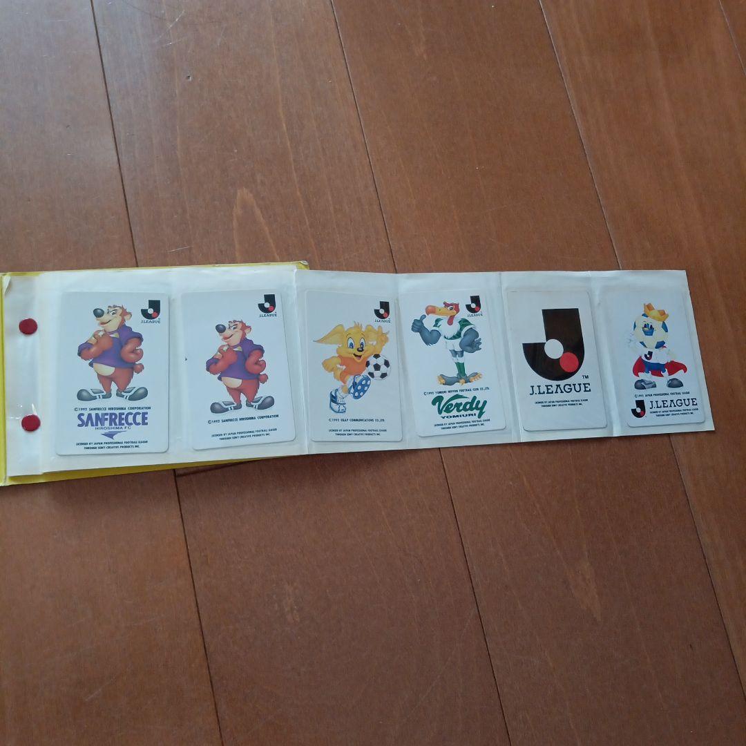 ‘91-‘92 サッカーカードホルダー　Jリーグ　サッカーカード付き