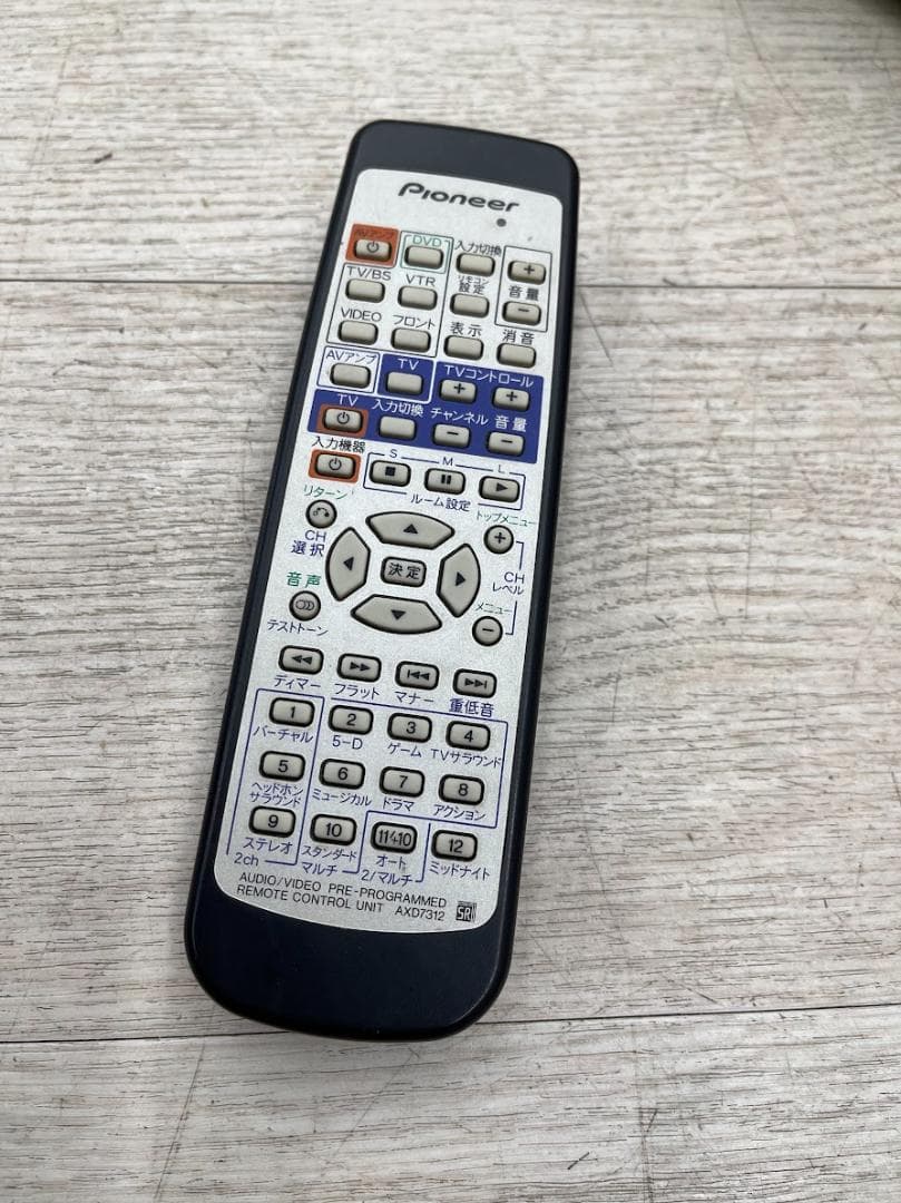 パイオニア AVデジタルサラウンドアンプ VSA-C300 動作確認済 リモコン