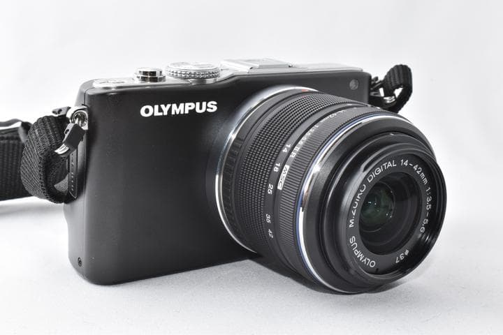 【美品】OLYMPUS PEN E-PL3 ブラック レンズキット