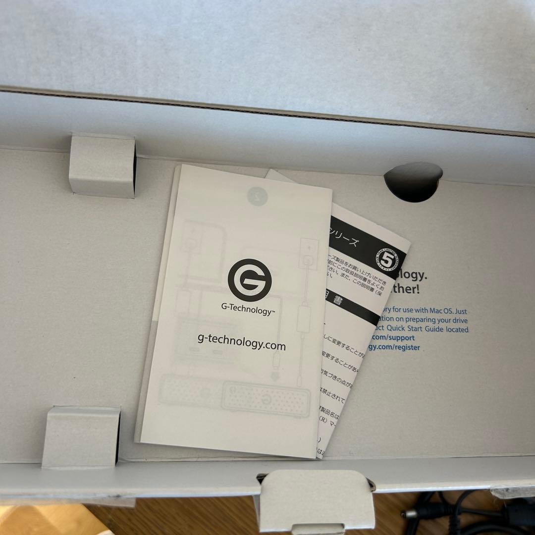 USED良品★G-DRIVE with Thunderbolt3 6TB HDD