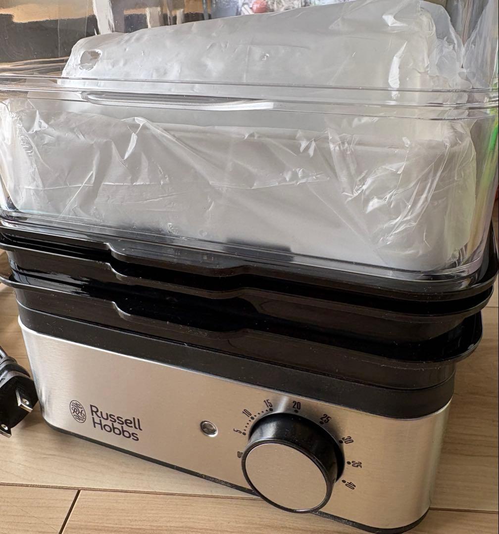 新品★ラッセルホブス Russell Hobbs ミニスチーマー 7910JP