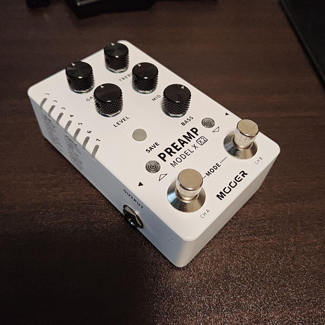 MOOER プリアンプエフェクター MODEL X2