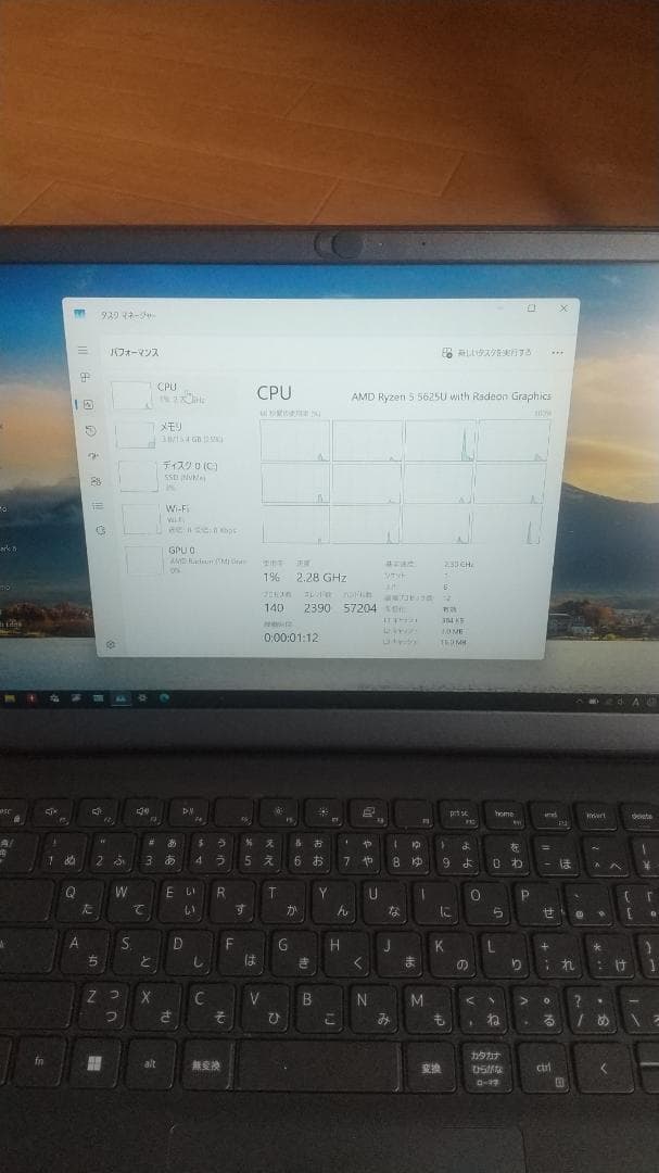 Windowsノート本体 DELL Vostro 3425 Ryzen5 5625U/16G/256G