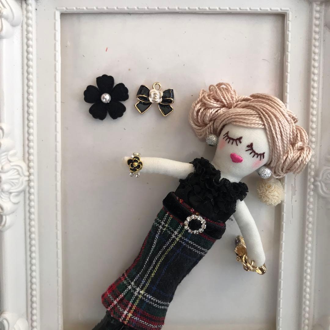 ミニチュアバッグ　ボストン　ドール　ショートブーツ　リカちゃん