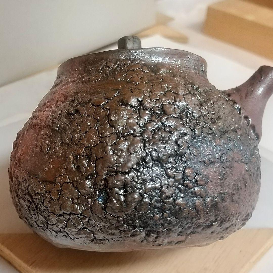 (N3-5）堆泥急須 茶道具 茶壺 茶器 常滑 備前 万古 美品