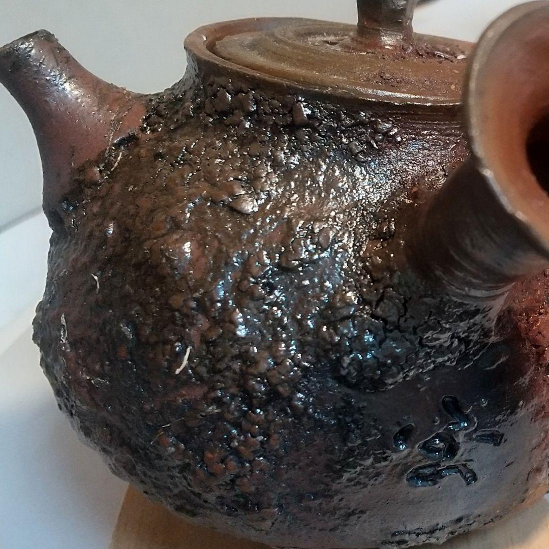(N3-5）堆泥急須 茶道具 茶壺 茶器 常滑 備前 万古 美品