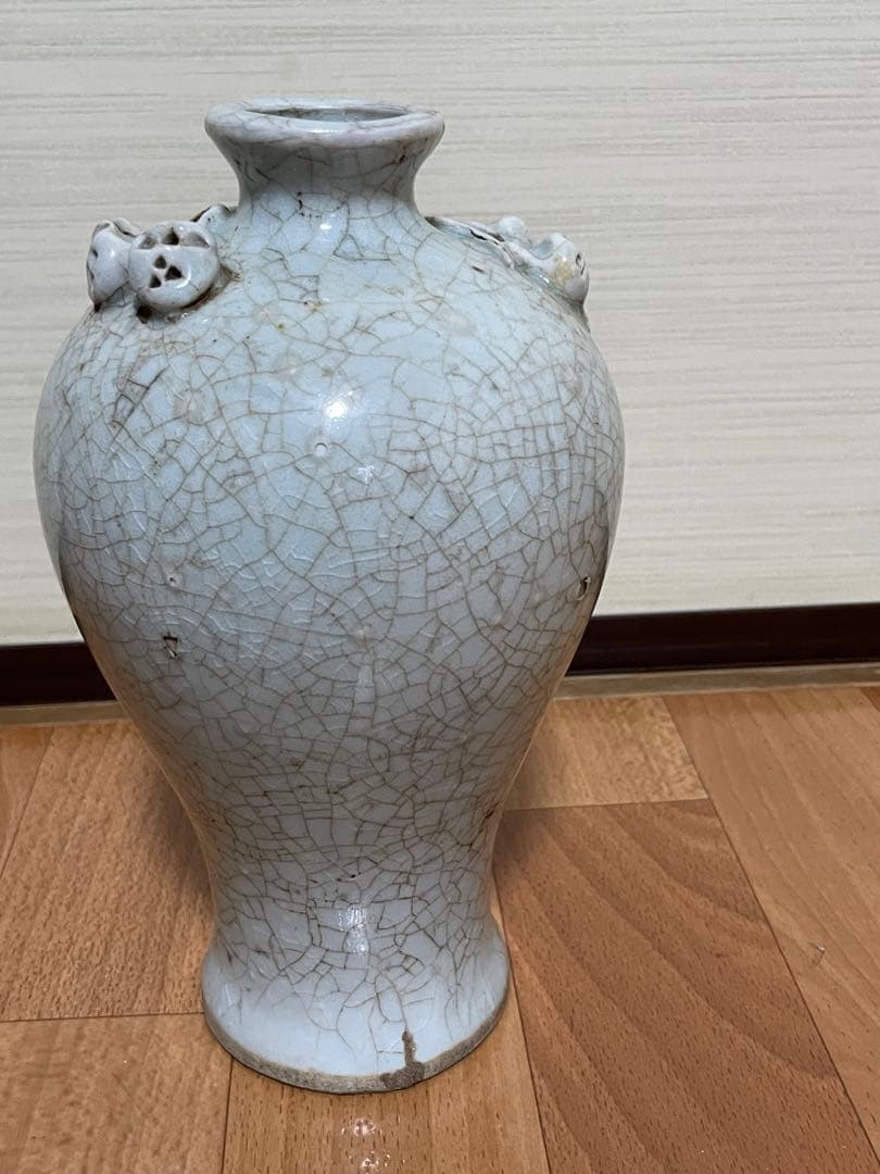 中国宋代 明代 清代哥窯梅瓶 古董品 唐物 古美術