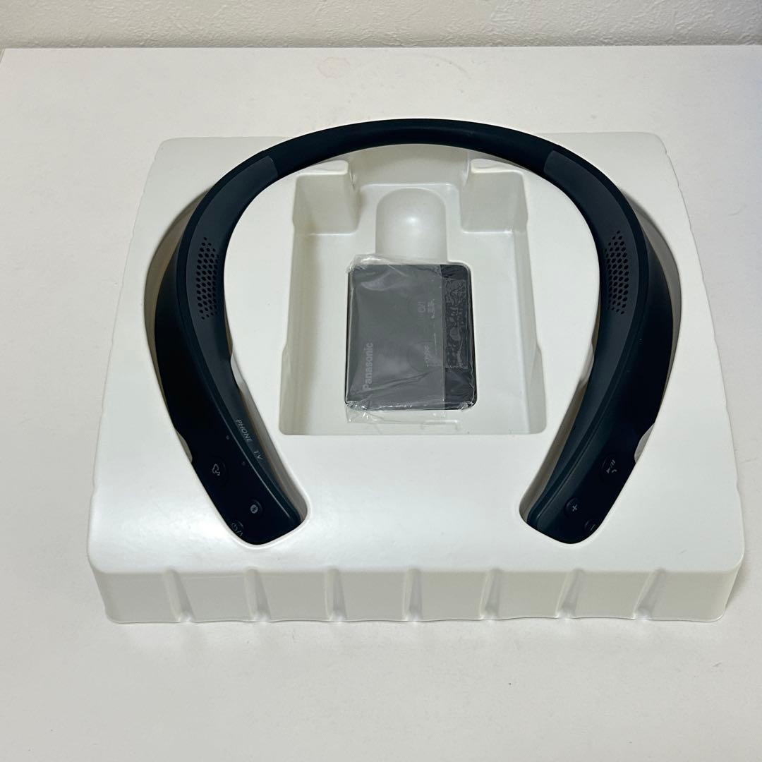 【美品】Panasonic ワイヤレスネックスピーカー SC-WN10-K