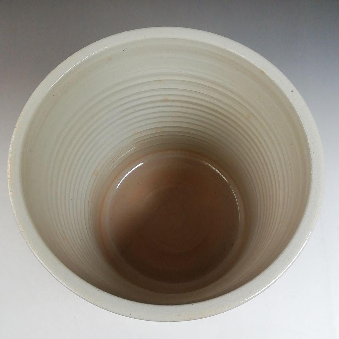 Ｗ３０８　水指　『御本　狂言袴　一重口』『景山 造』　共箱　茶道具