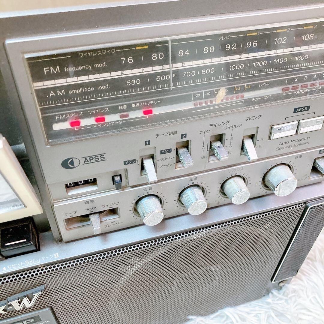 SHARP シャープ　ラジカセ　GF-888 the searcher-W