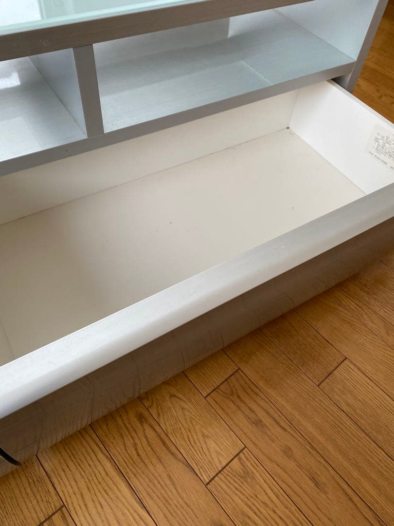 モダンテレビ台 天板強化ガラス