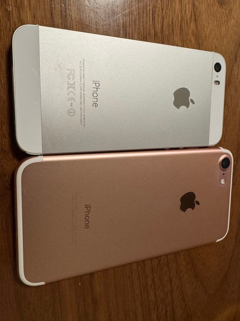 iPhone 7 5s 本体　箱無し