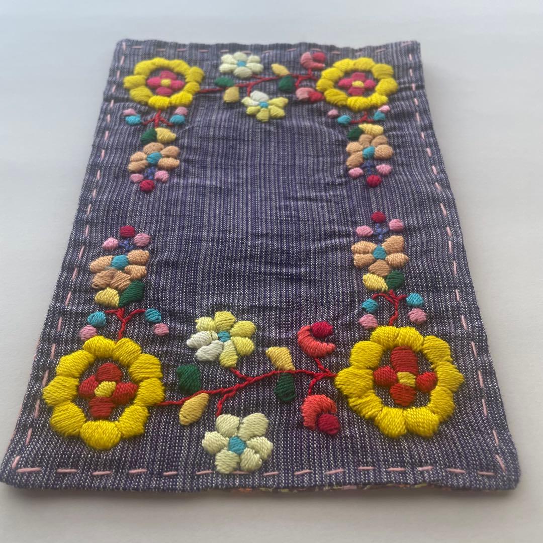 【 La Renaissance 】MARUI ×会津木綿 刺繍祈りのセット