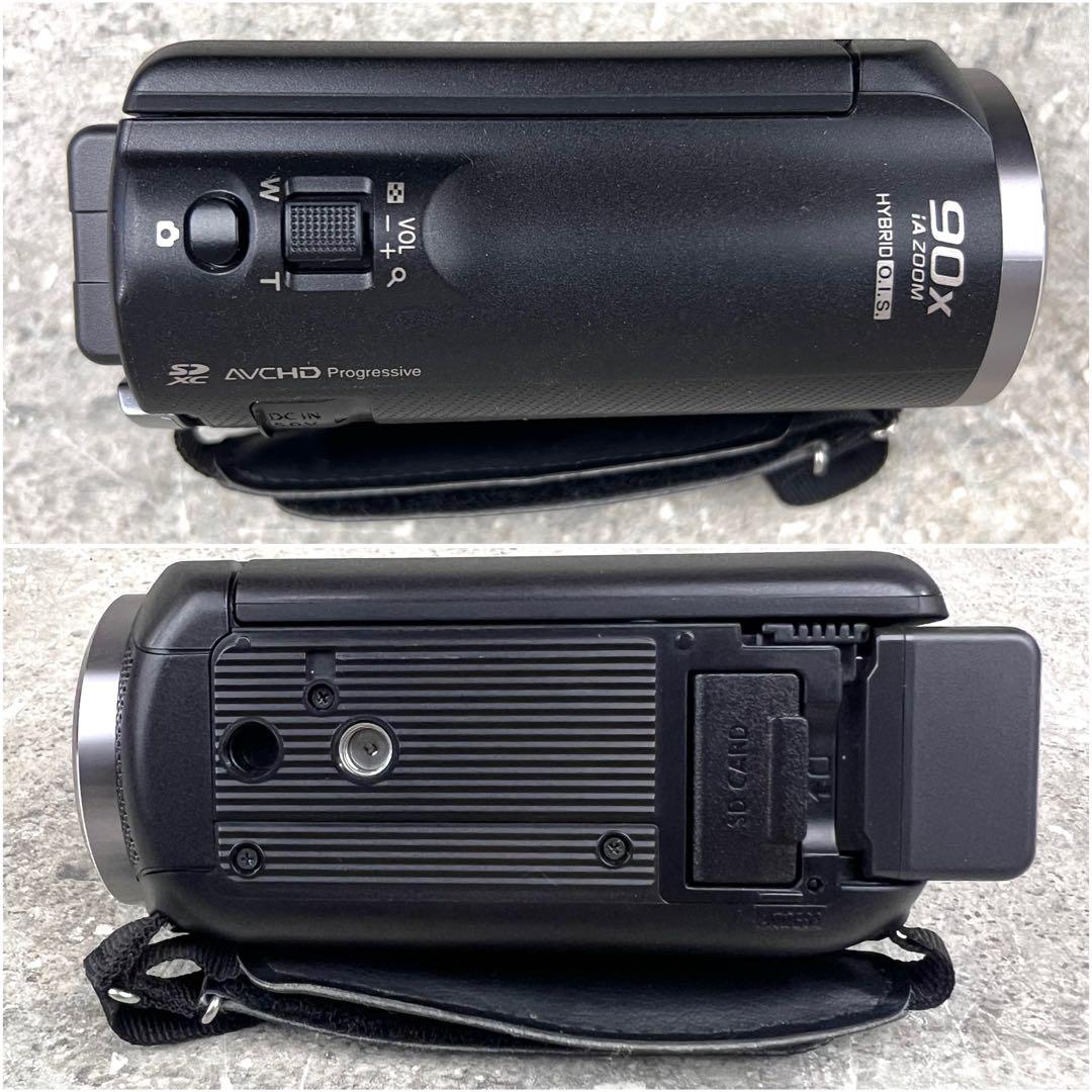 Panasonic デジタルハイビジョン ビデオカメラ HC-V480MS-K