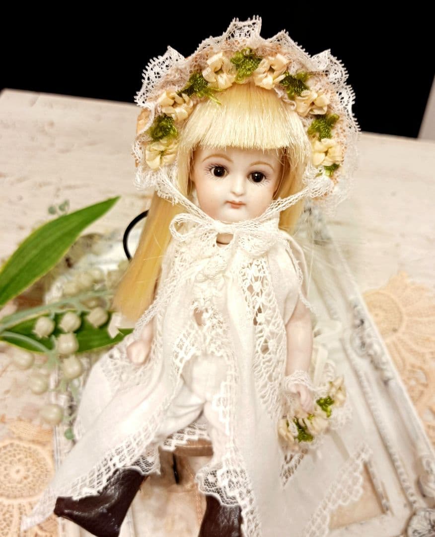Handmade　ビスクドール　アウトフィット　ミニョネット