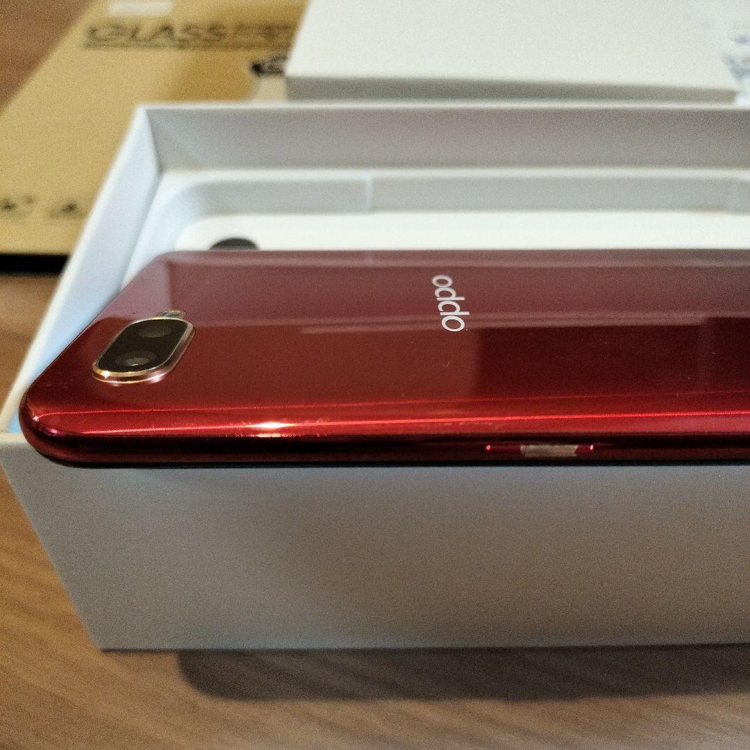 OPPO R17 Neo レッド 本体　+　おまけ　メモリ4GB 容量128GB