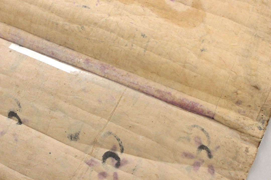 No5950 掛軸　古画　無落款　不動明王坐像　紙本着色　仏教美術　送料無料
