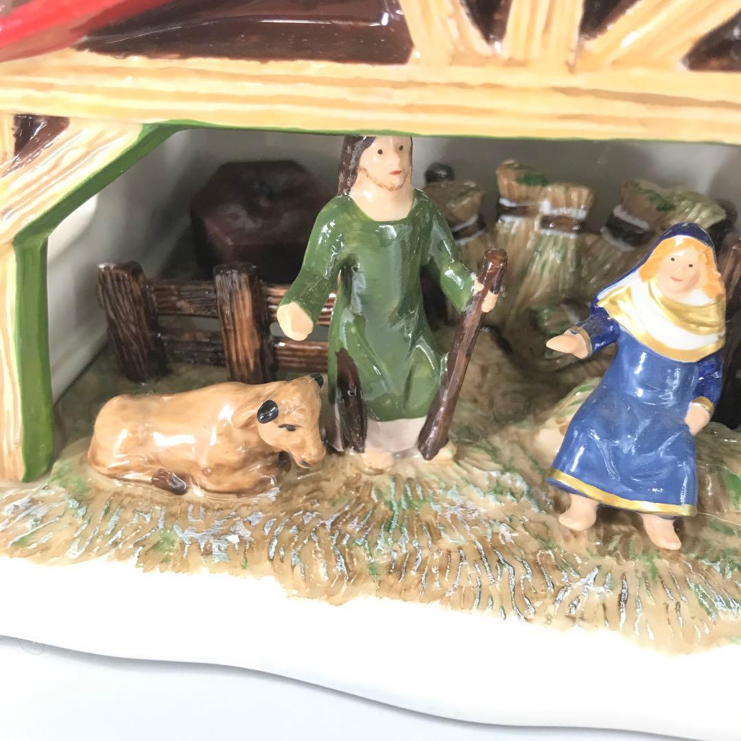 【新品同様】ビレロイ＆ボッホ クリスマストイズメモリー キャンドルホルダー