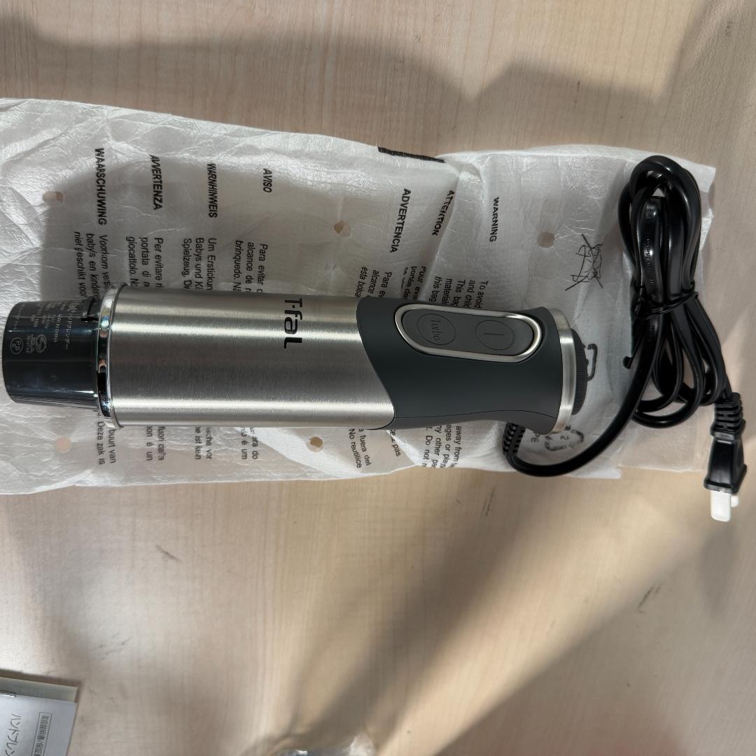 ティファール ハンドブレンダー ミキサー 電動泡立て器 離乳食づくり 1台6役