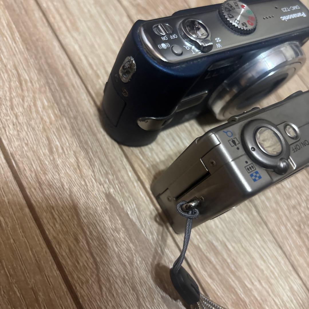 LUMIXとIXYのデジタルカメラセット