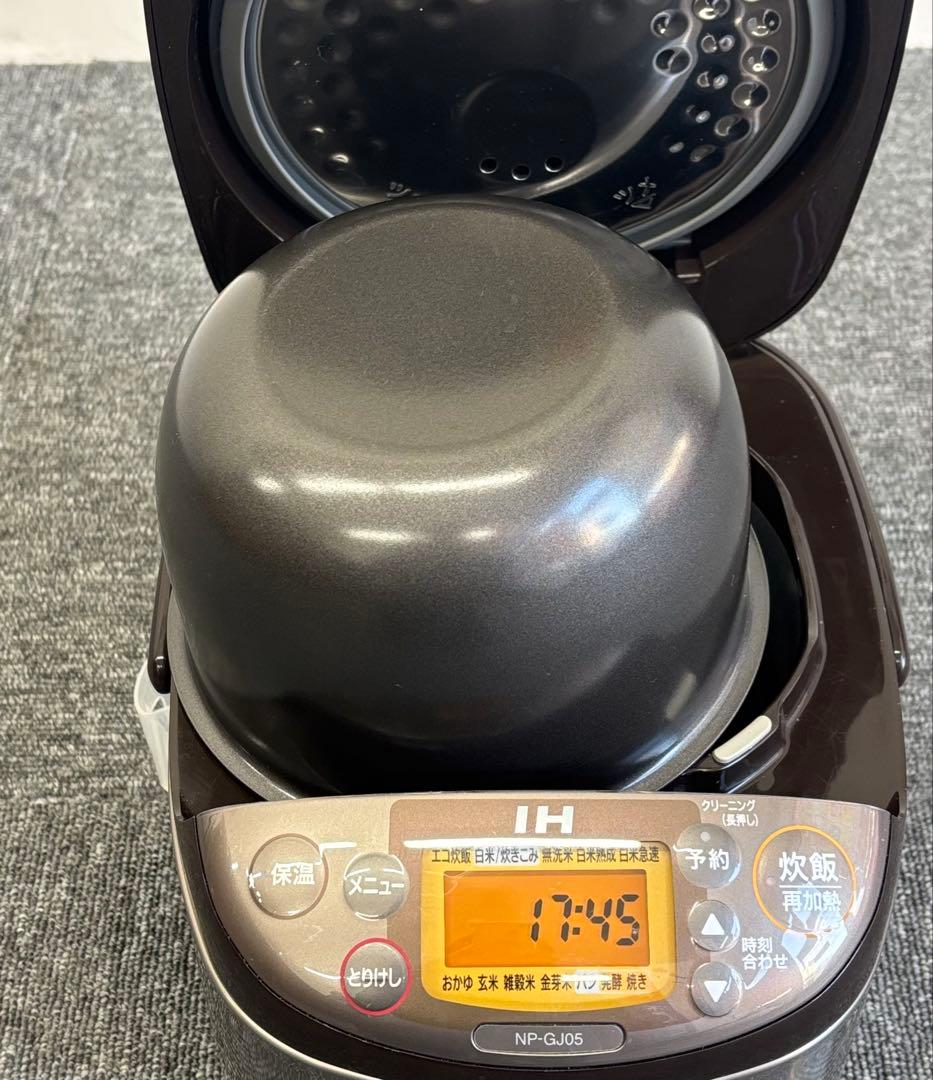 象印 IH炊飯器 3合炊きZojirushi NP-GJ05 21年製