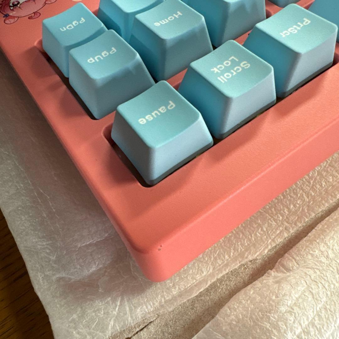 ぶいすぽっ！VSPO!GEAR ゲーミングキーボード　夢野あかりEdition