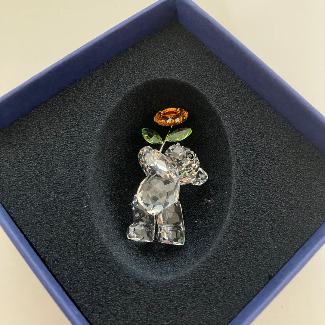 SWAROVSKI スワロフスキー クリスベア ひまわり