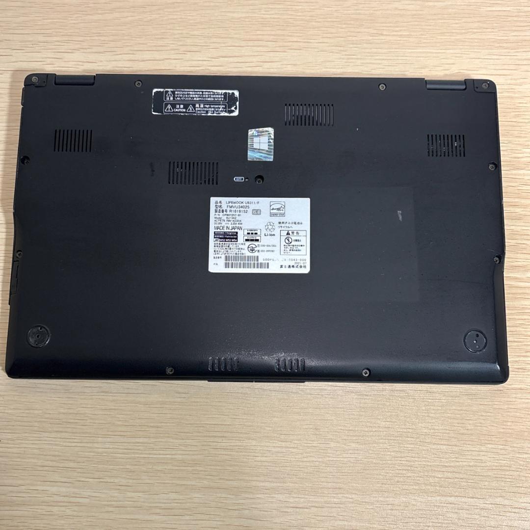 軽量 富士通ノートパソコン i5 11世代 SSD256GB Windows11