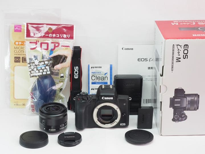 【極美品】Wifi搭載⭐️CanonEOS kissM 2410万画素・4K動画