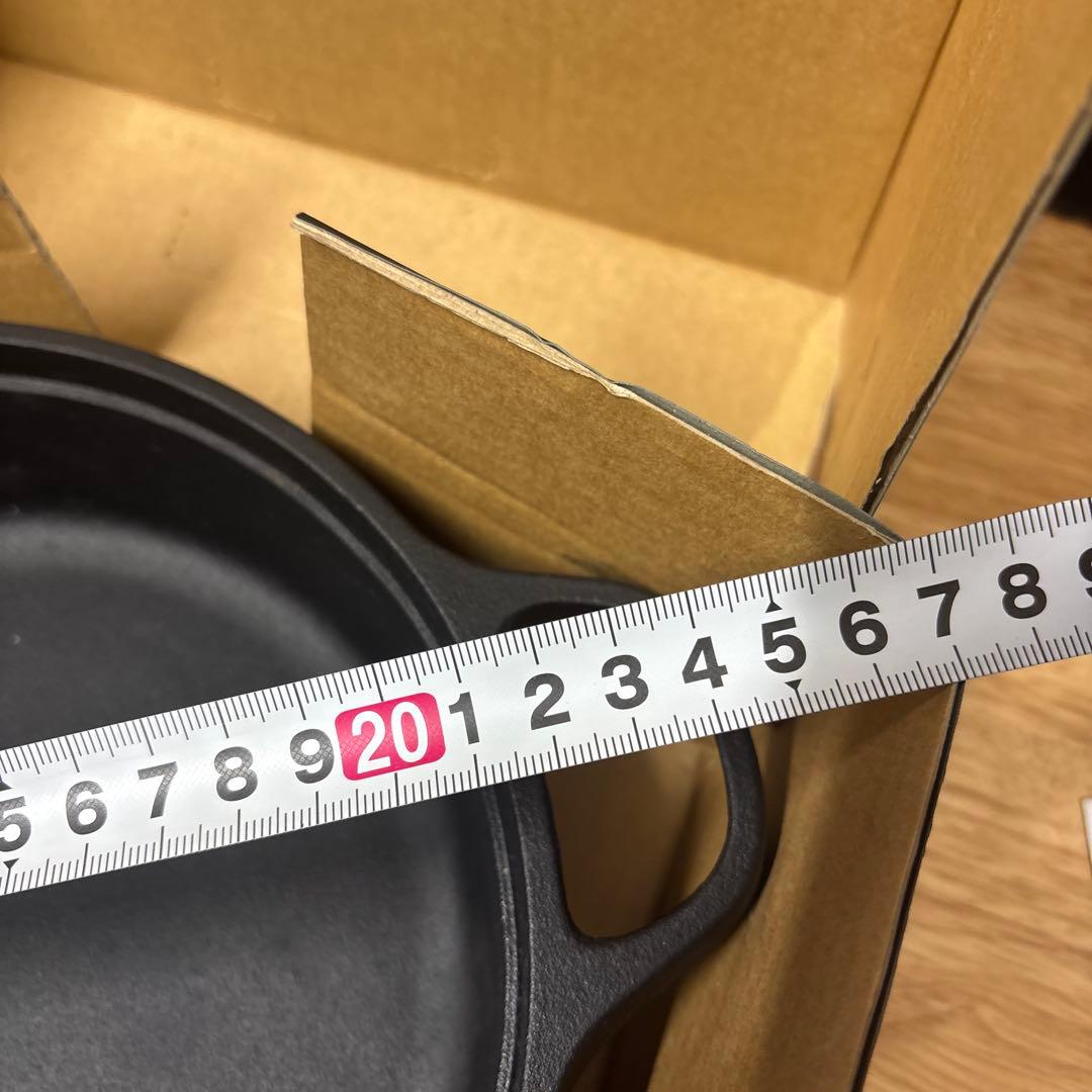 及源鋳造 OIGEN 南部鉄器 鉄鍋 20cm すき焼き鍋 中古