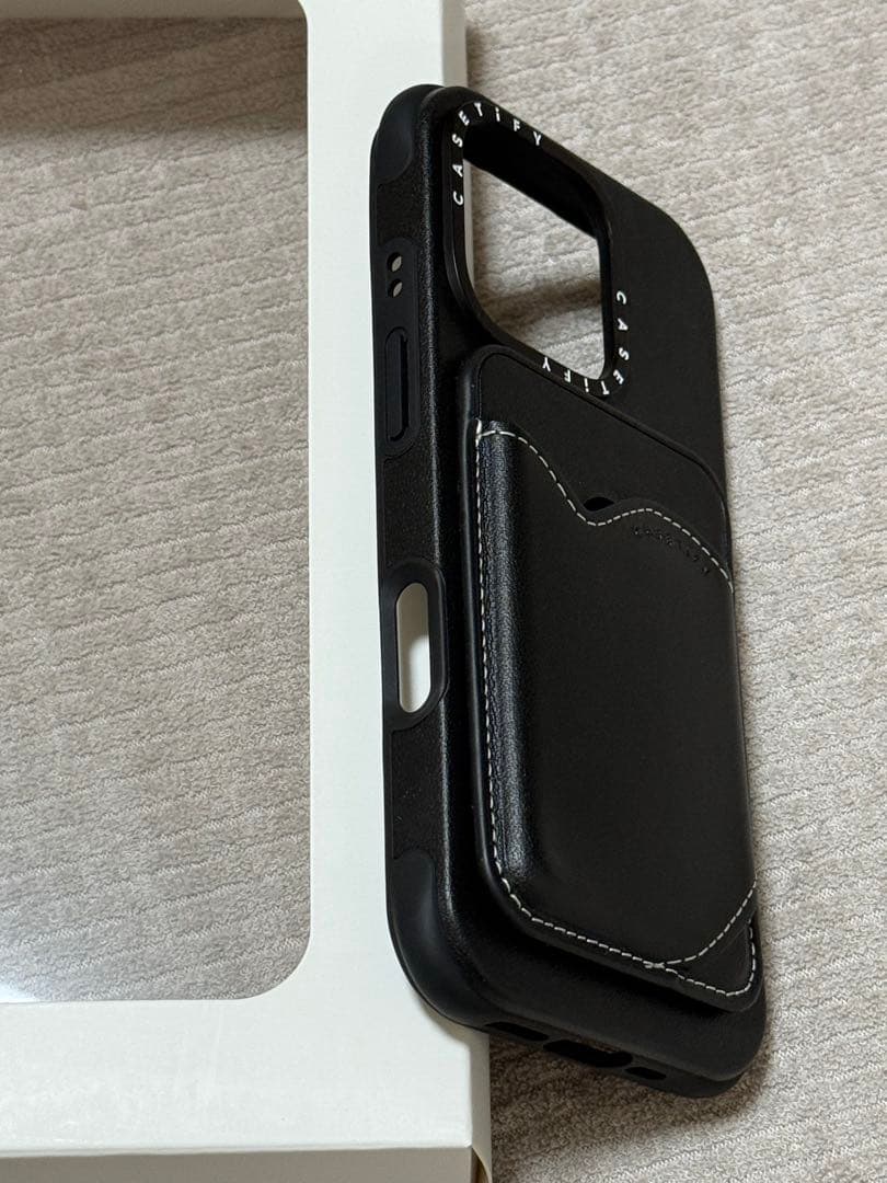 CASETiFY BioVeg ケースiPhone16Pro（Black）
