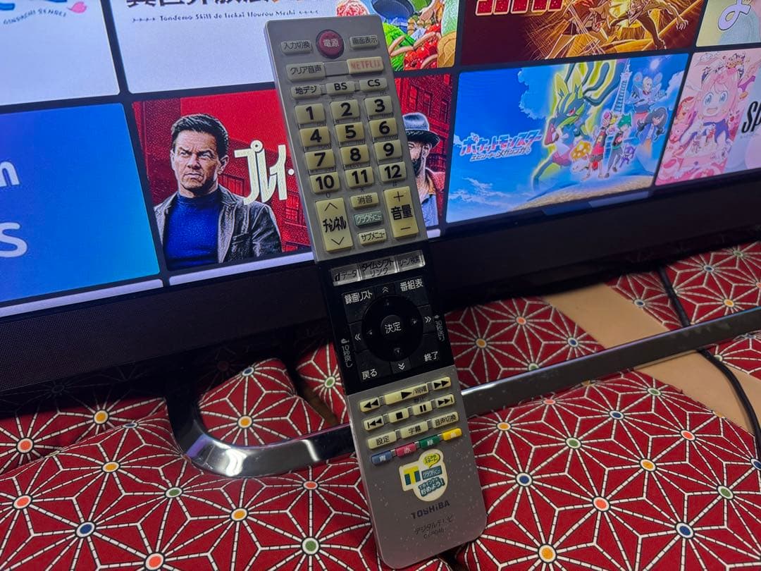 東芝 40V型 4K液晶テレビ REGZA 40M500X W録対応 動画アプリ