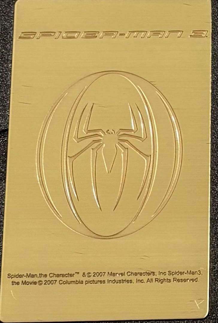 スパイダーマン 金属製プレートセット　Spider-Man Novelty