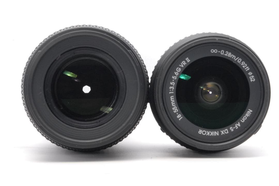 Nikon D3100 ダブルレンズキット　難ありですが美品