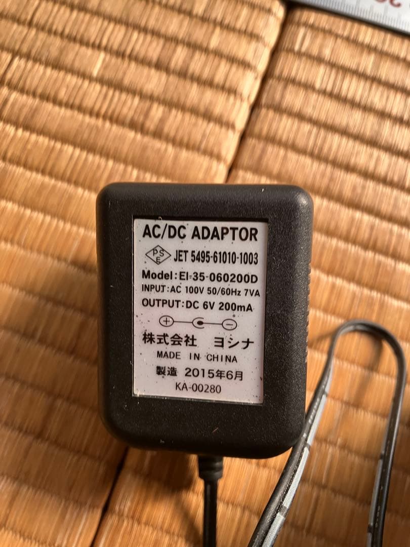 動作確認済SONY ICF-5800スカイセンサーラジオ ACアダプターは代替品